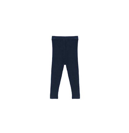 RIBBED KNIT LEGGINGS