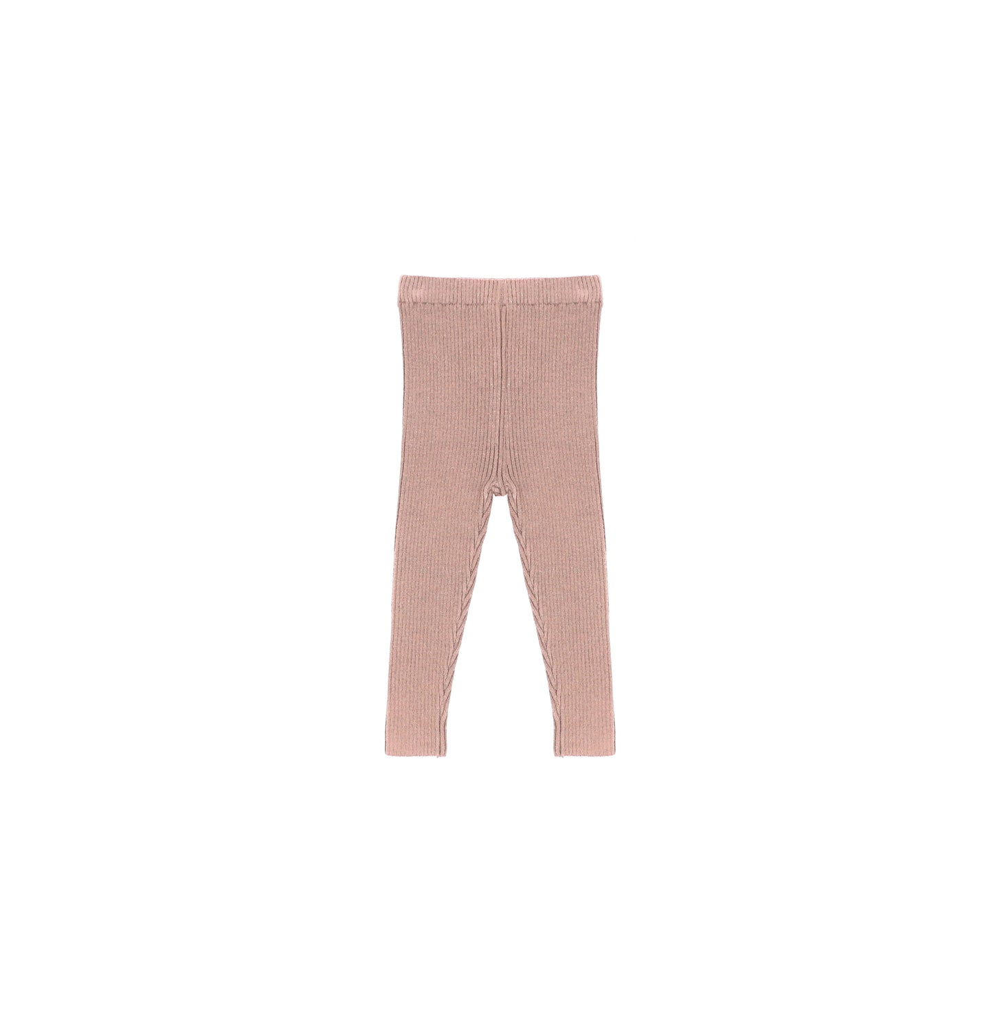 RIBBED KNIT LEGGINGS