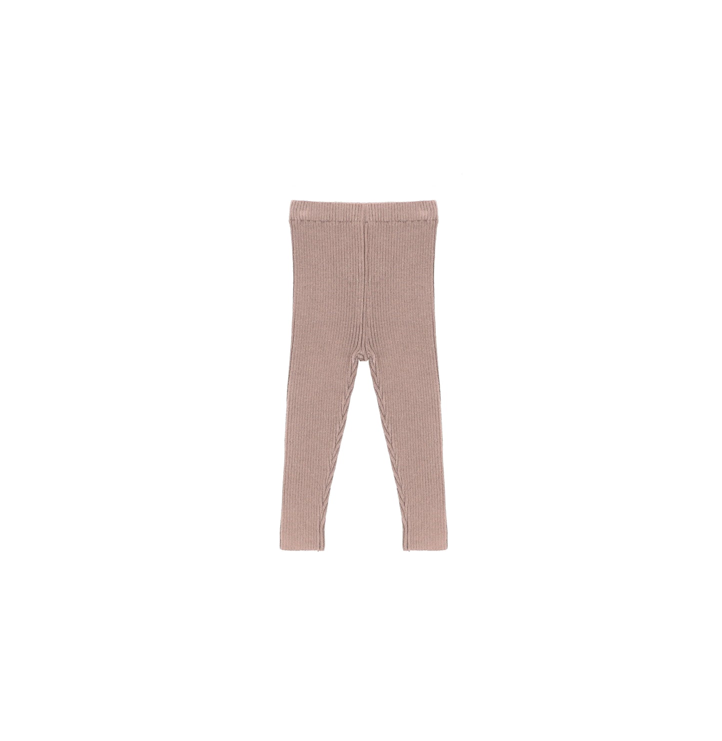 RIBBED KNIT LEGGINGS