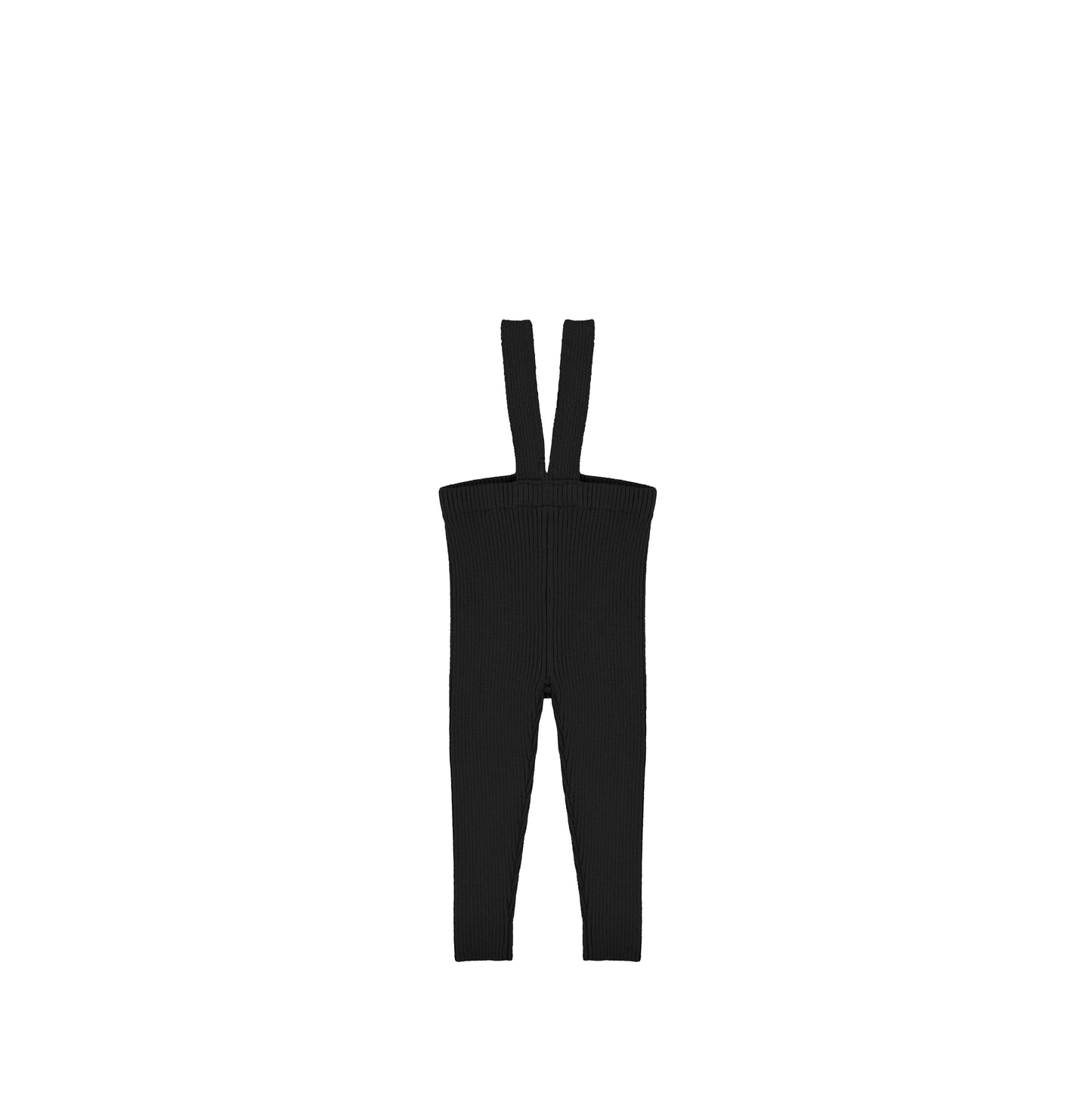 RIBBED KNIT OVERALL LEGGINGS