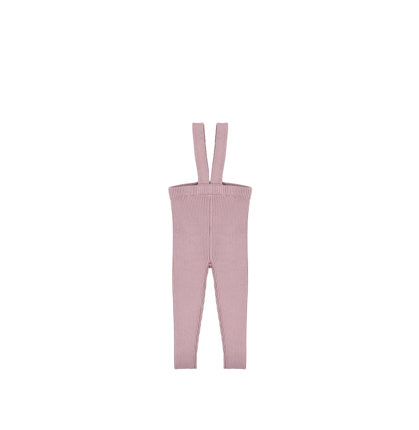 RIBBED KNIT OVERALL LEGGINGS