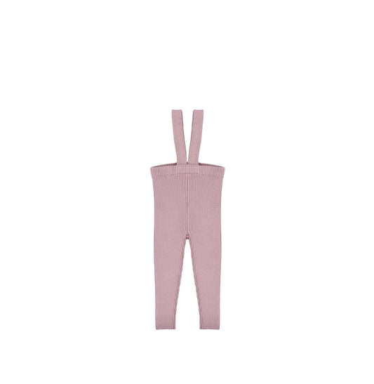 RIBBED KNIT OVERALL LEGGINGS