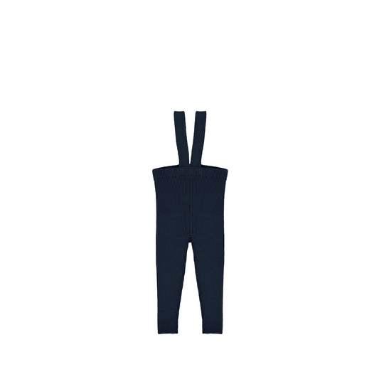 RIBBED KNIT OVERALL LEGGINGS