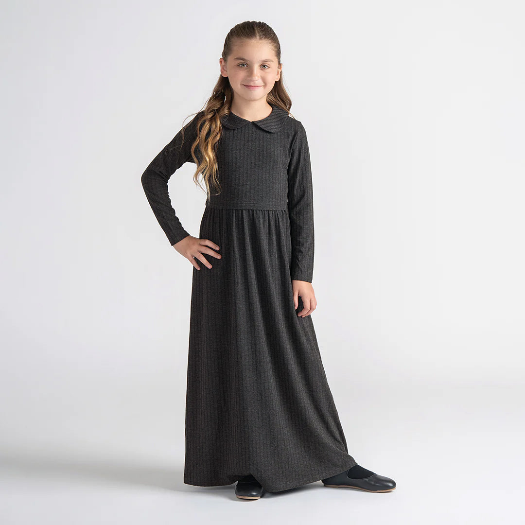 Ribbed Maxi Dress Black / 14 Ribbed Maxi Dress Black / 14