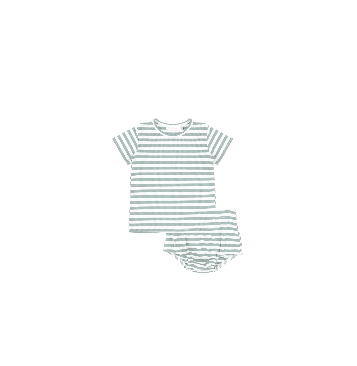 RIBBED STRIPED SET