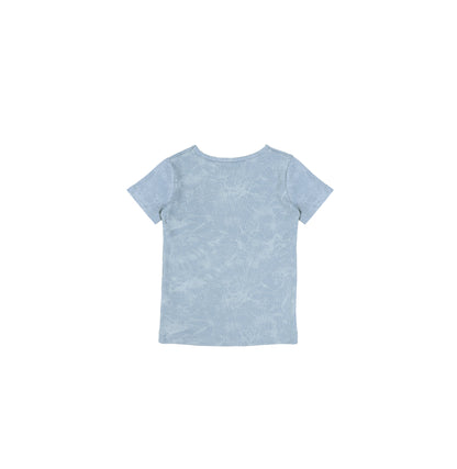 SHORT SLEEVES RIBBED WASH TSHIRT