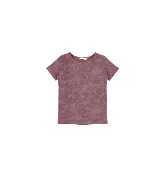 SHORT SLEEVES RIBBED WASH TSHIRT