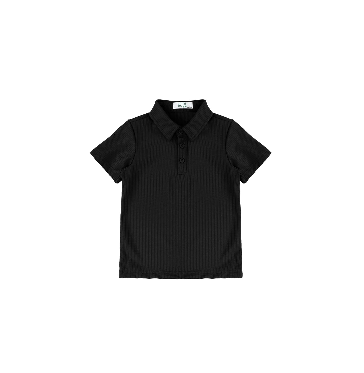 RIBBED DRY FIT POLO
