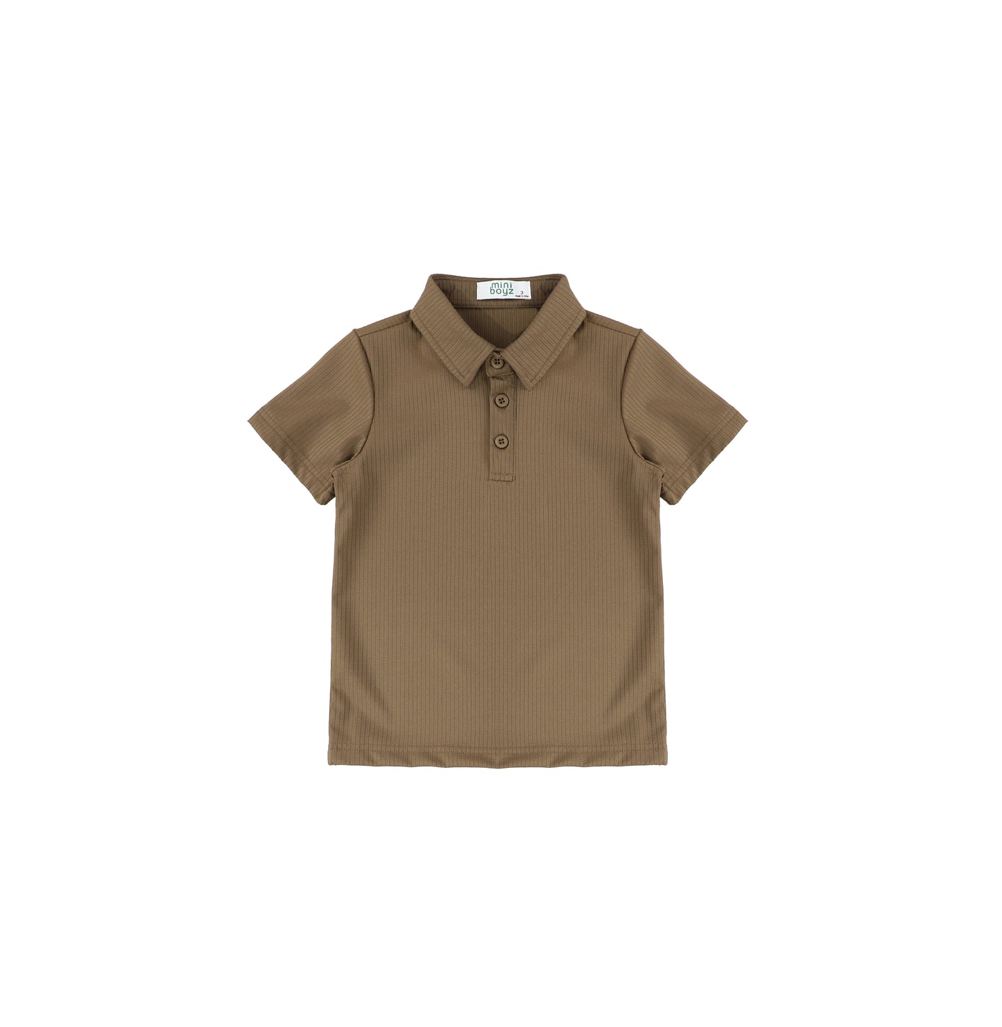 RIBBED DRY FIT POLO