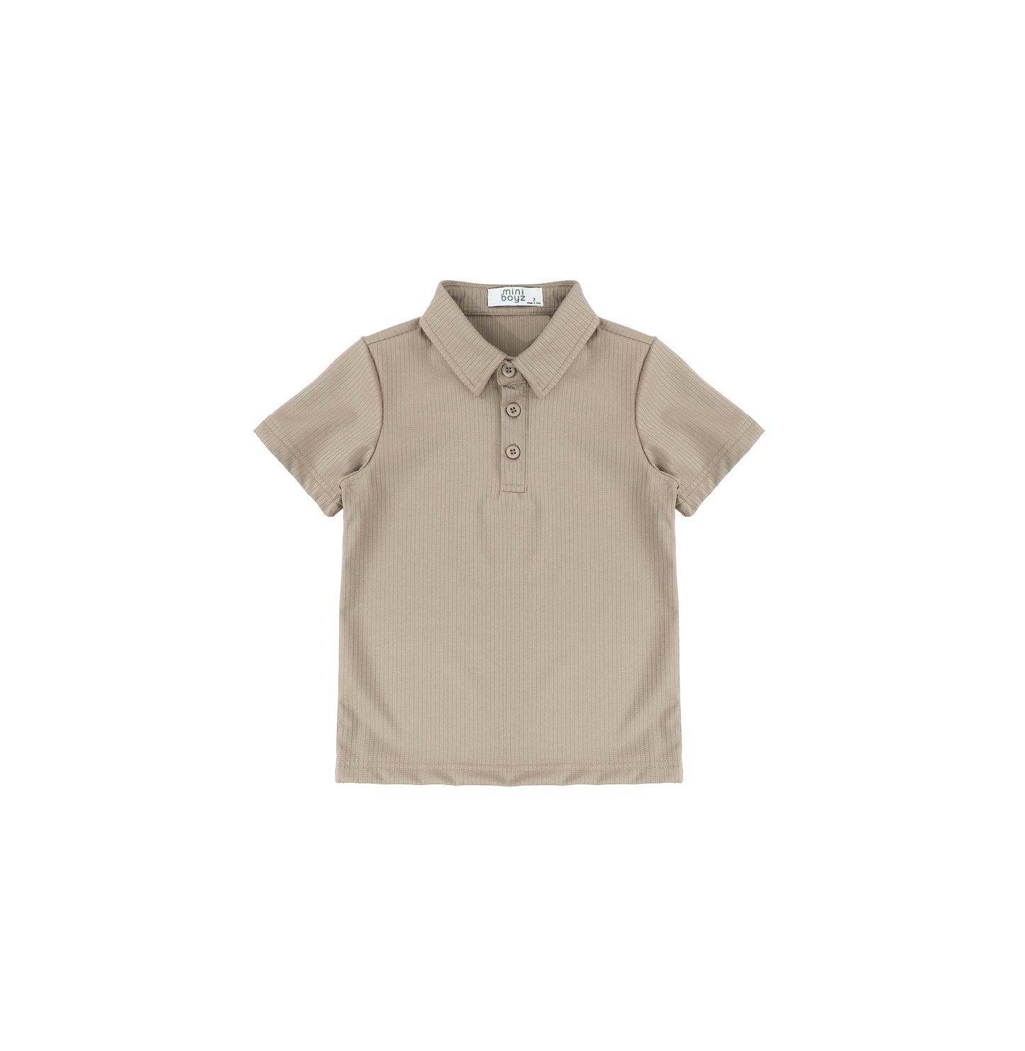 RIBBED DRY FIT POLO