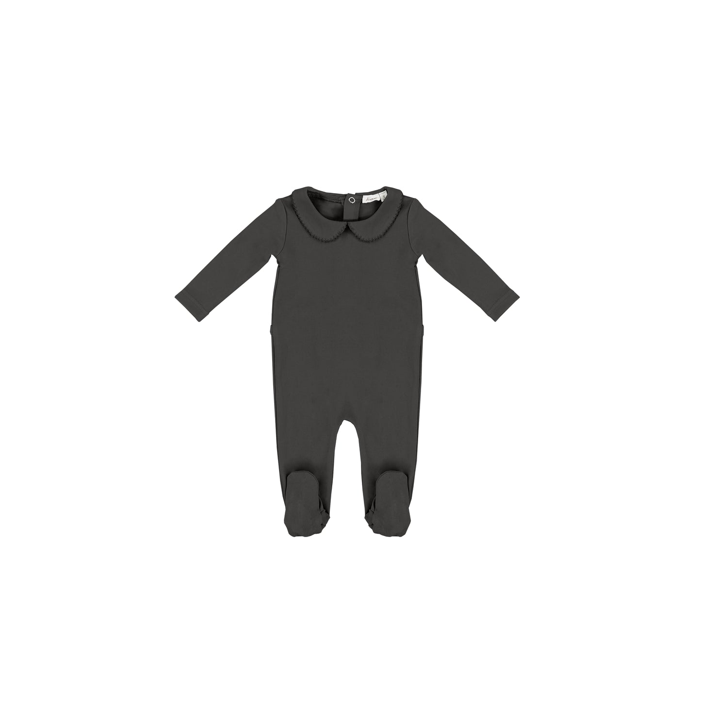 SCALLOPED COLLAR FOOTIE