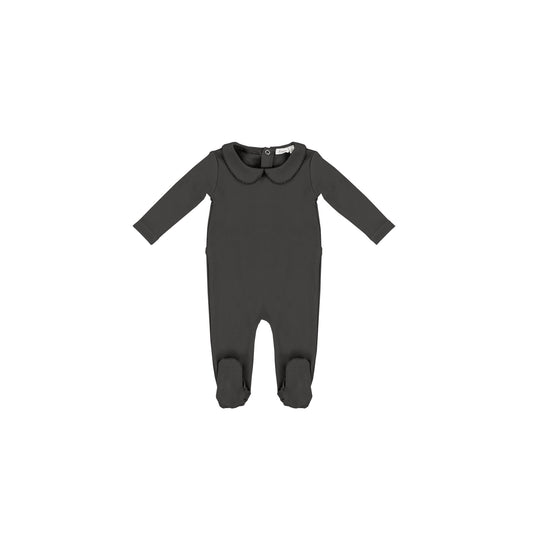 SCALLOPED COLLAR FOOTIE