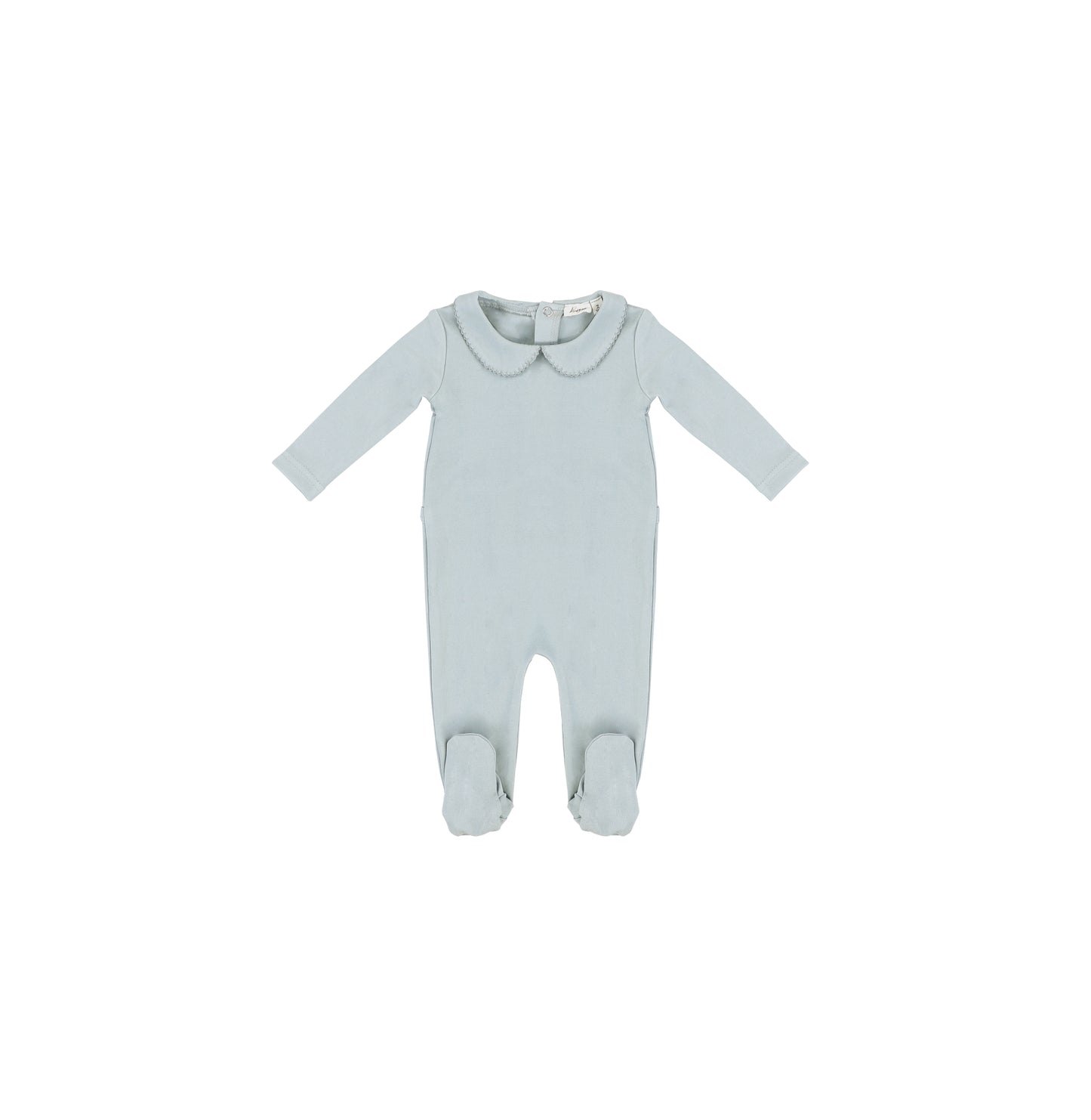 SCALLOPED COLLAR FOOTIE