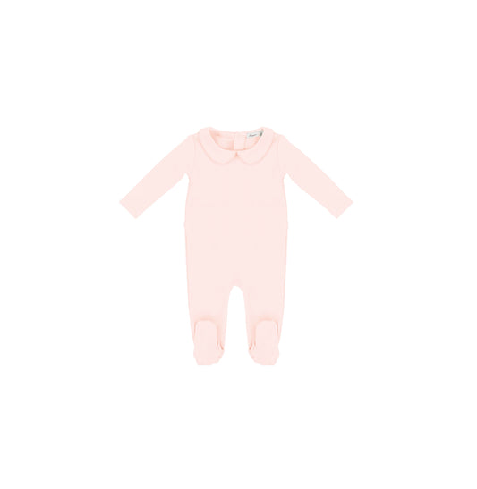 SCALLOPED COLLAR FOOTIE