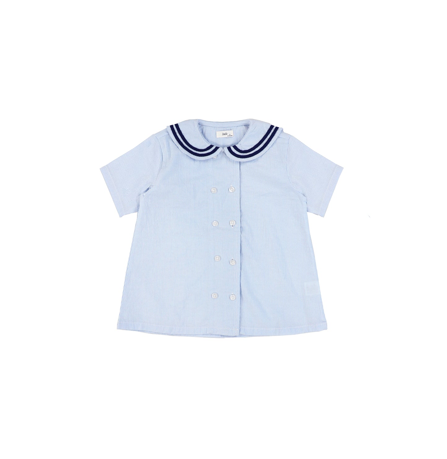 SHORT SLEEVES SEERSUCKER COLLAR SHIRT