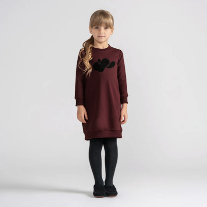 SHERPA SHAPE SWEATSHIRT DRESS