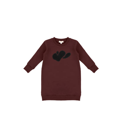 SHERPA SHAPE SWEATSHIRT DRESS