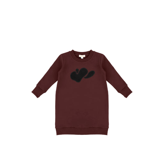 SHERPA SHAPE SWEATSHIRT DRESS