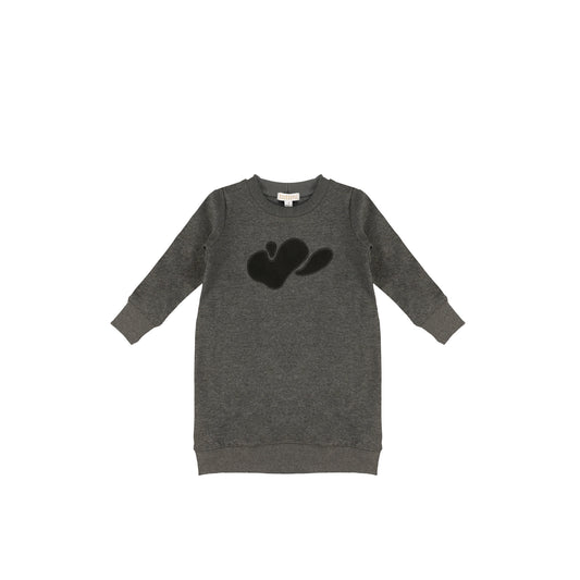 SHERPA SHAPE SWEATSHIRT DRESS