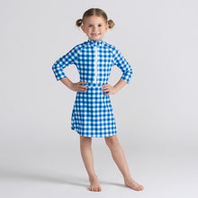 Load image into Gallery viewer, GINGHAM SWIM SKIRT