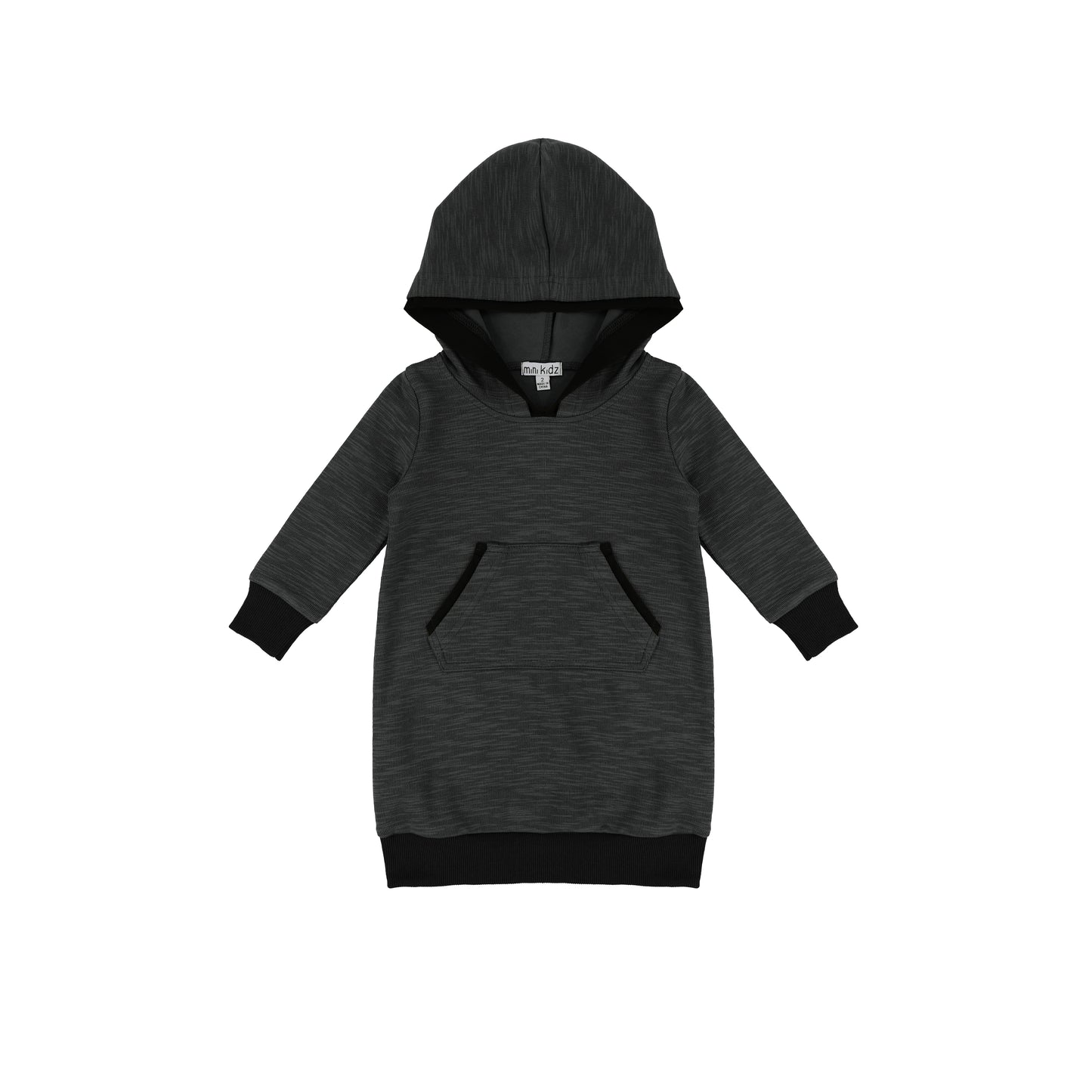 SLUB SWEATSHIRT DRESS
