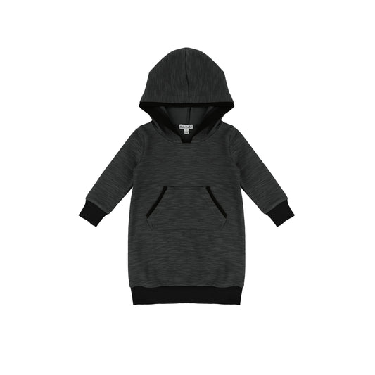 SLUB SWEATSHIRT DRESS