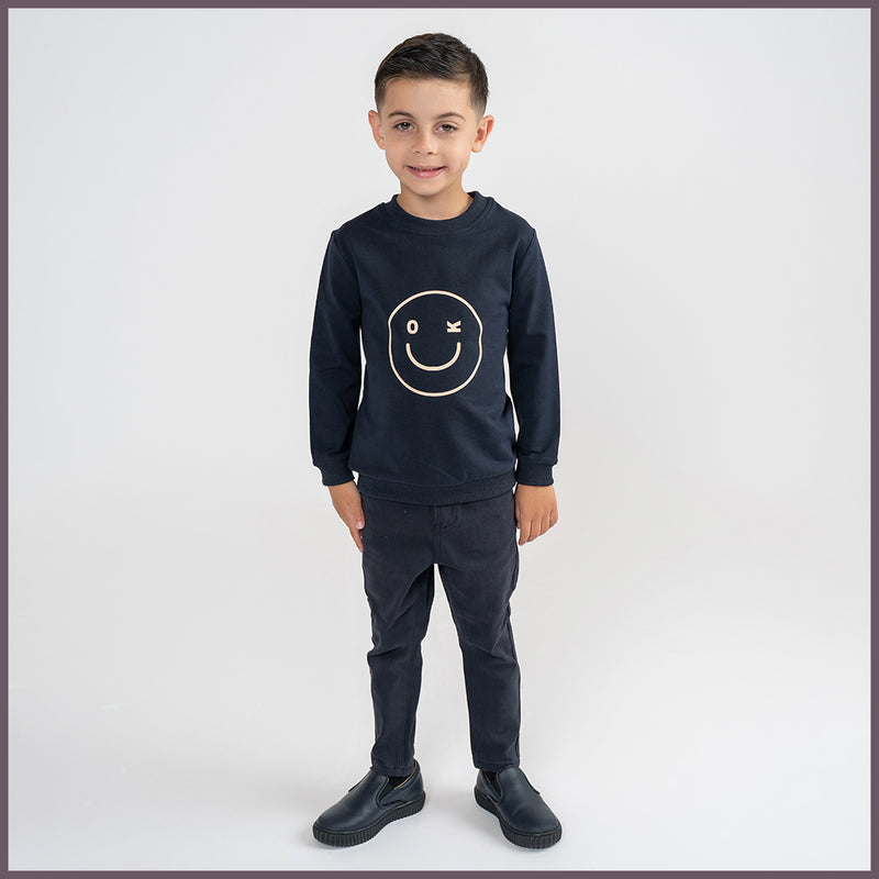 smile sweatshirt