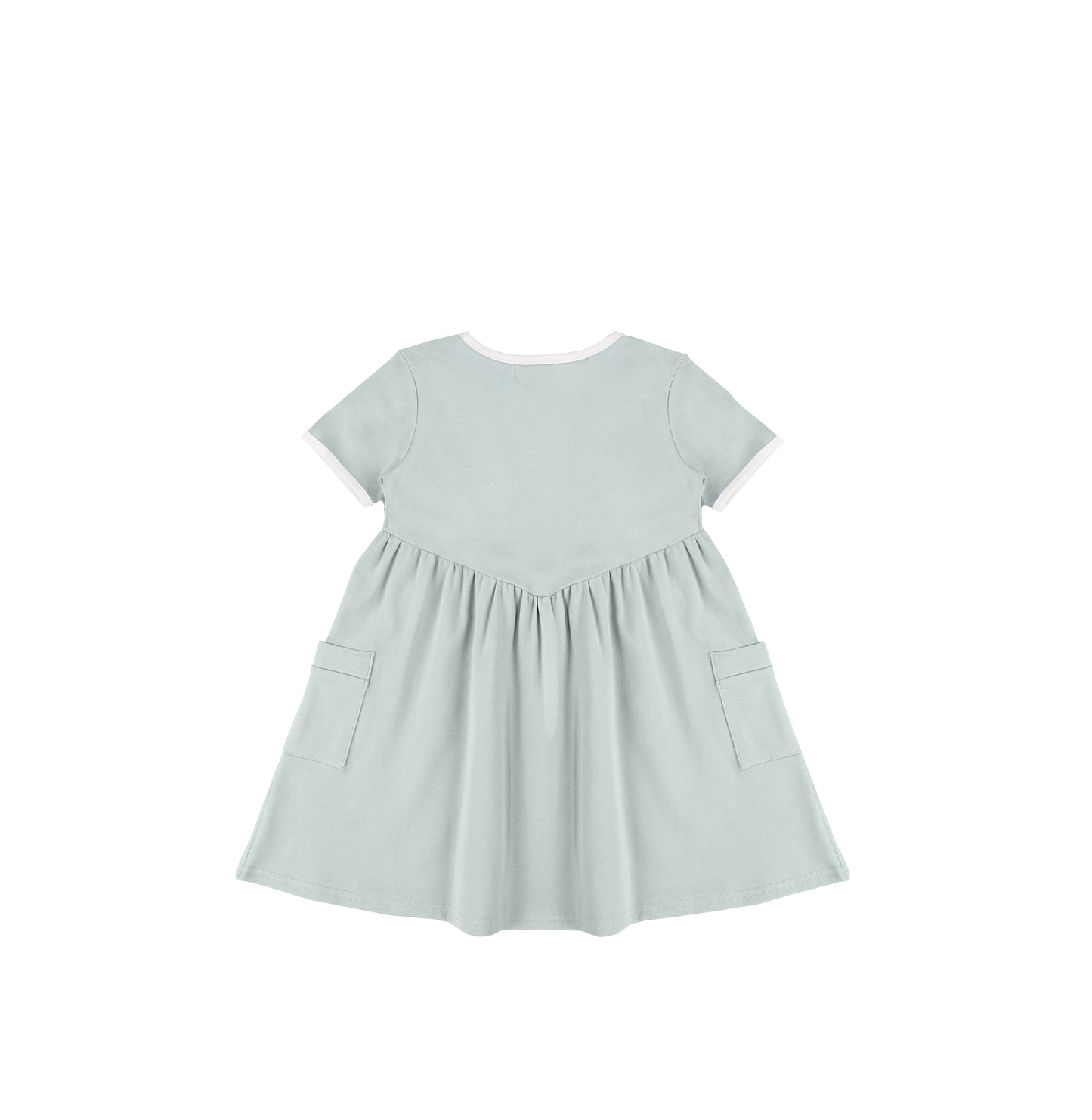 SHORT SLEEVES SMILEY DRESS