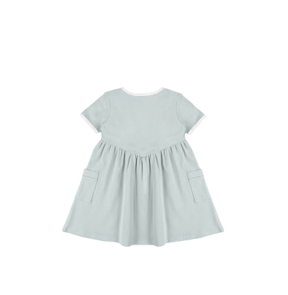 SHORT SLEEVES SMILEY DRESS