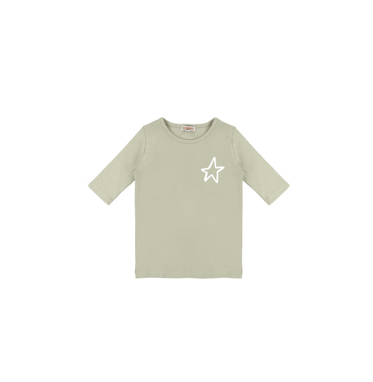 3/4 SLEEVES STAR TSHIRT