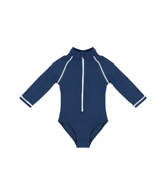 3/4 SLEEVES STITCHED BATHING SUIT