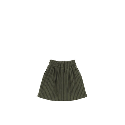 STRIPE PAPERBAG WAIST SKIRT