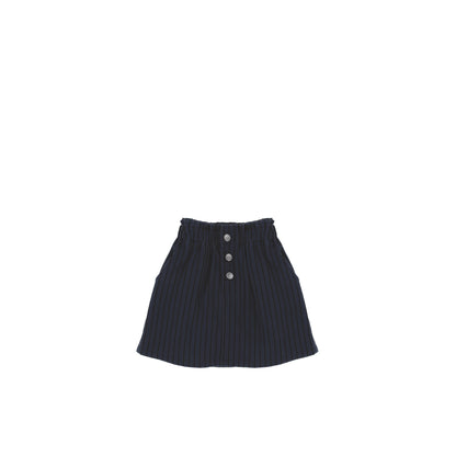 STRIPE PAPERBAG WAIST SKIRT