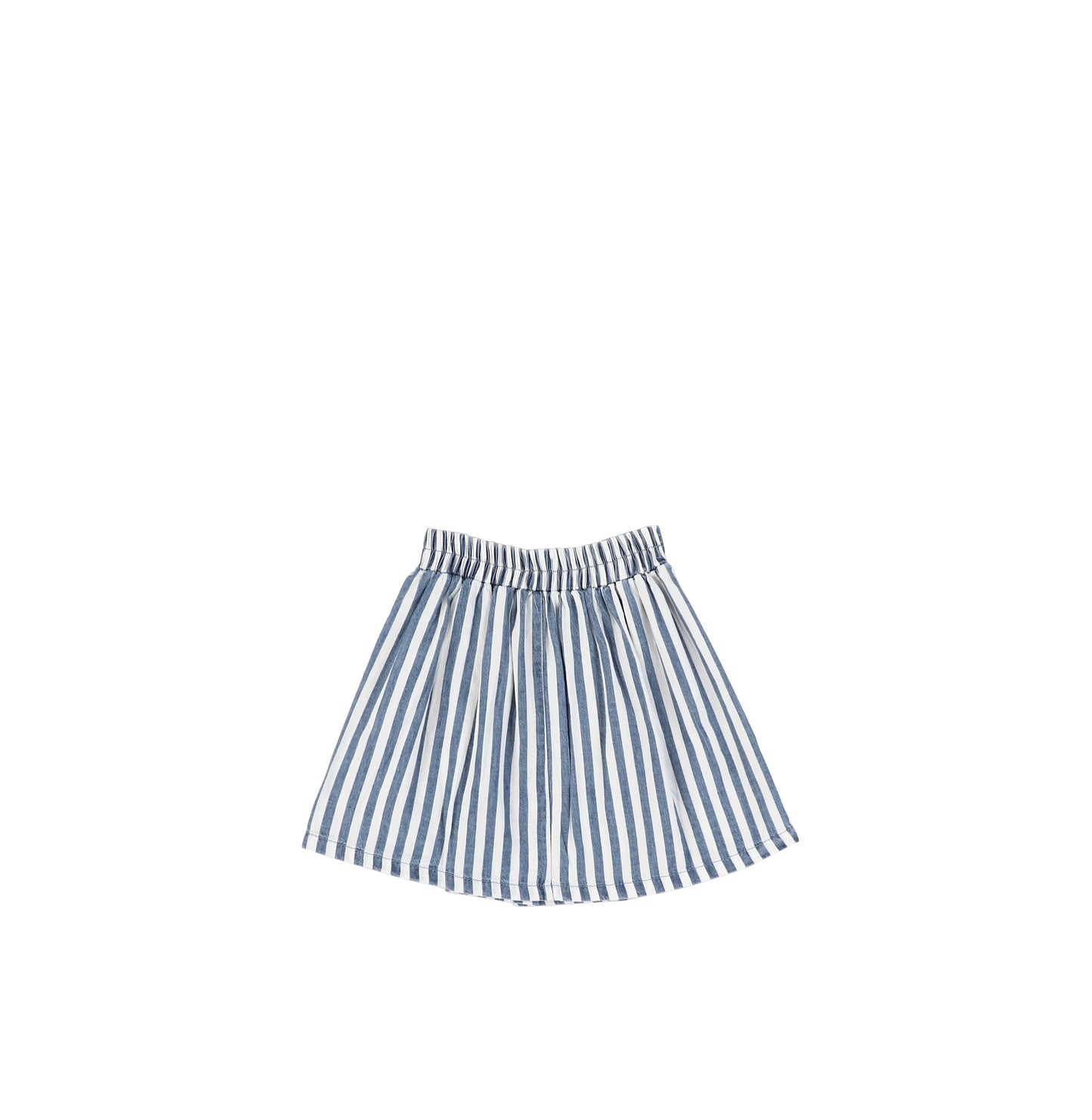 STRIPE PLEATED SKIRT