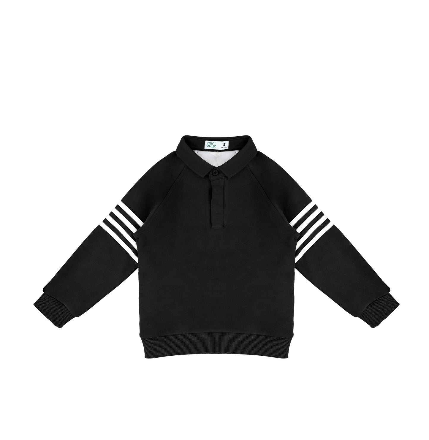 STRIPE SLEEVE POLO