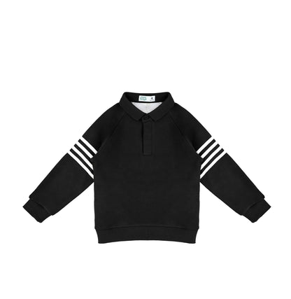 STRIPE SLEEVE POLO