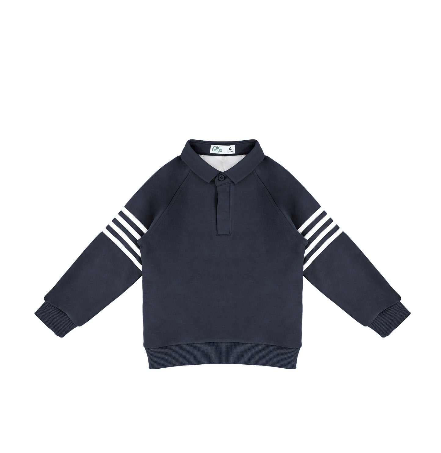 STRIPE SLEEVE POLO