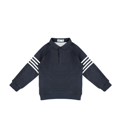 STRIPE SLEEVE POLO