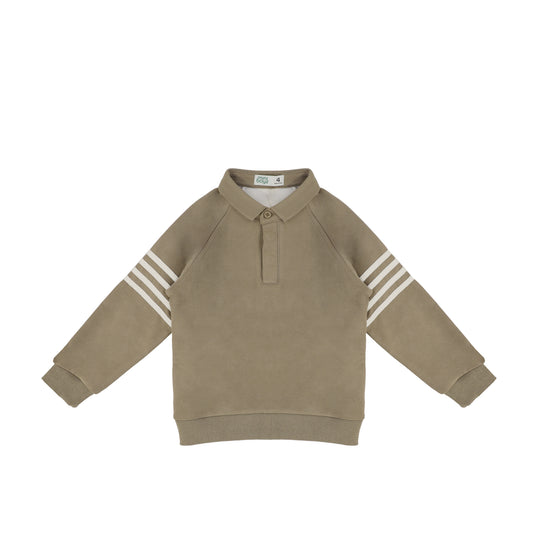 STRIPE SLEEVE POLO
