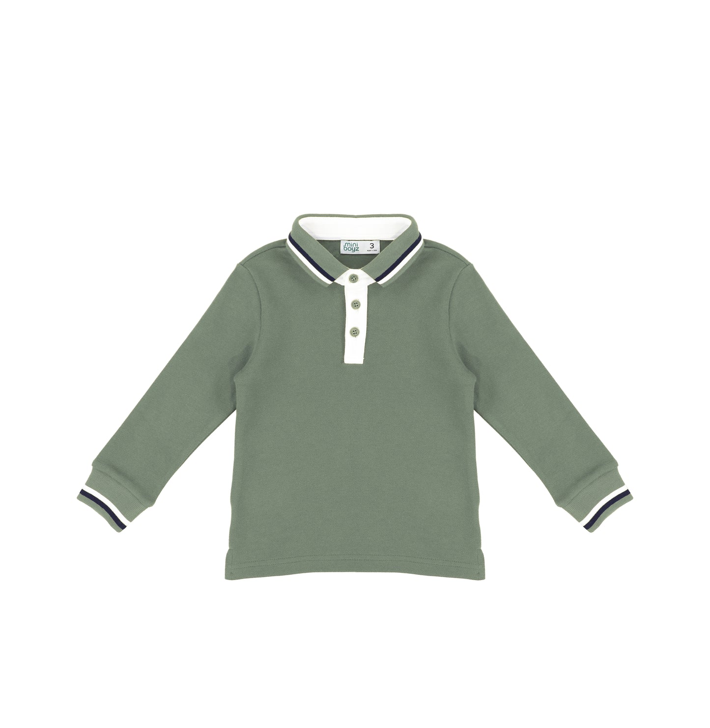 STRIPE TRIM POLO