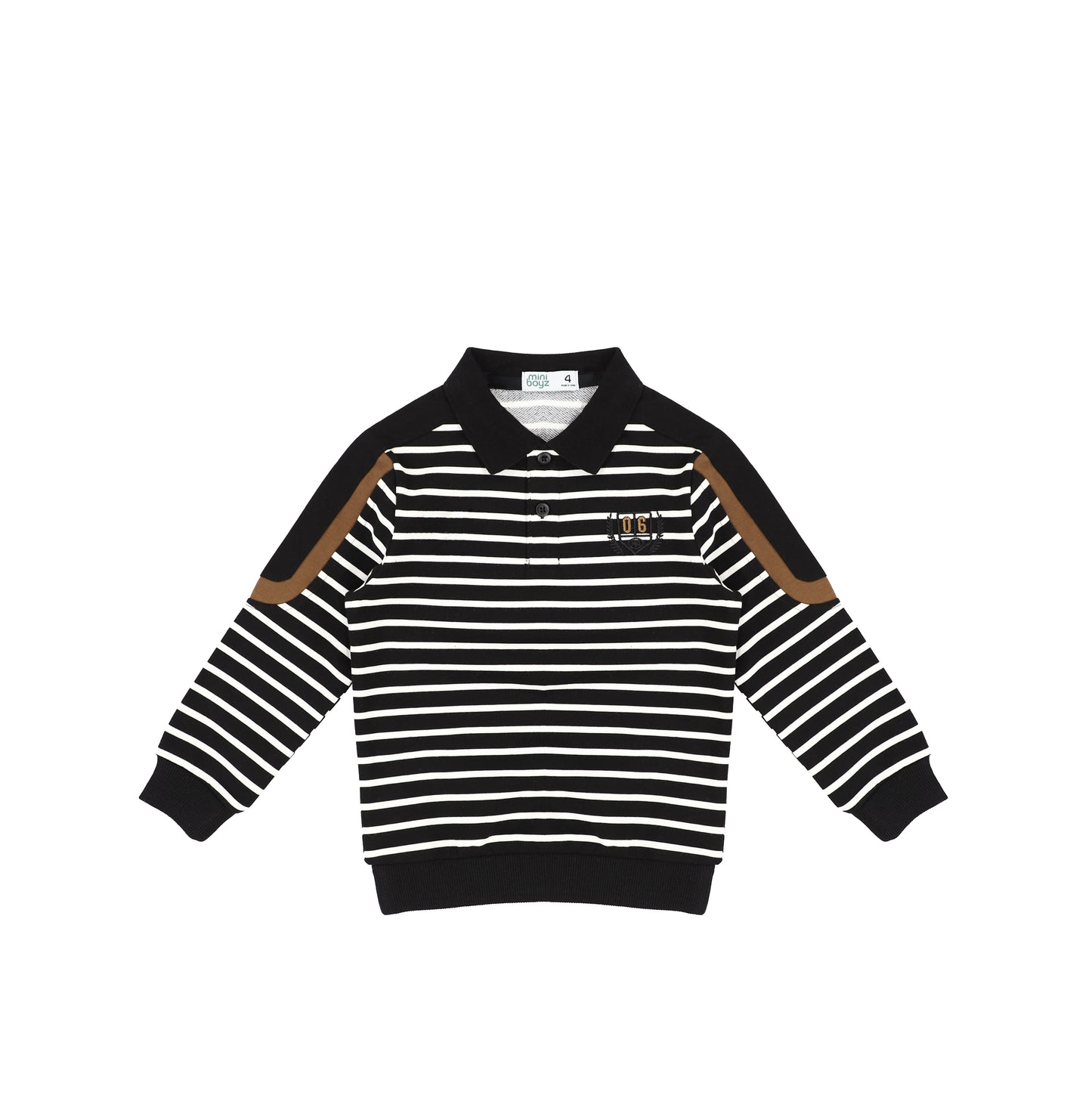 STRIPE VARSITY POLO