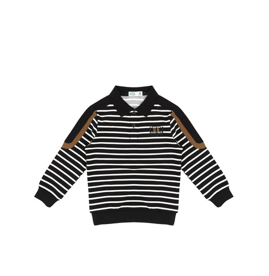 STRIPE VARSITY POLO