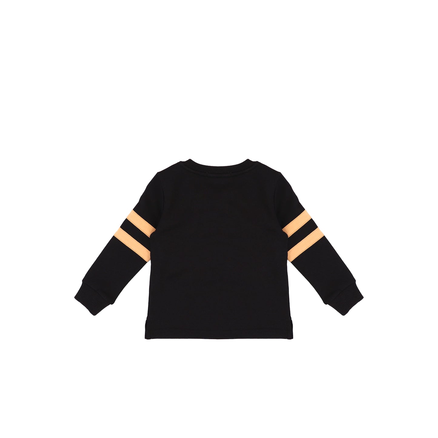 STRIPED SLEEVE SWEATSHIRT