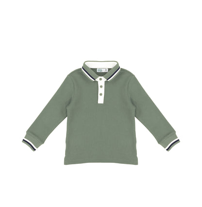 STRIPE TRIM POLO