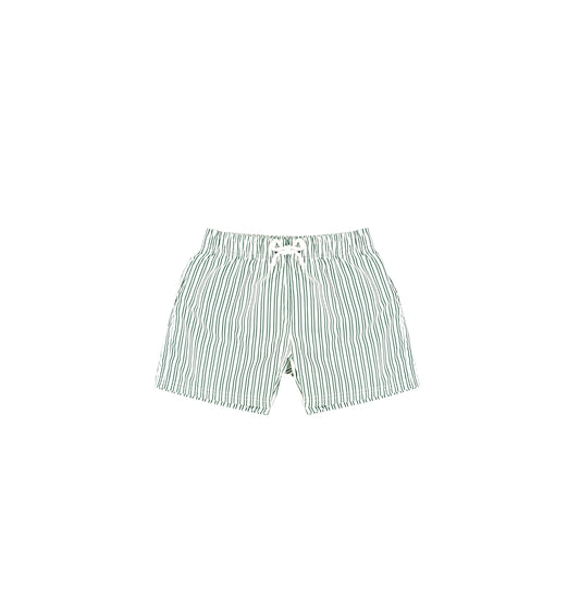 STRIPE SWIM SHORTS