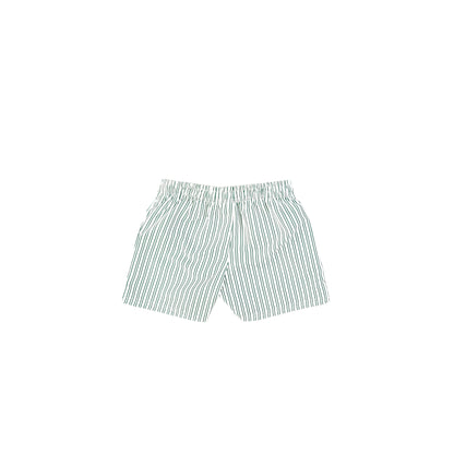 STRIPE SWIM SHORTS