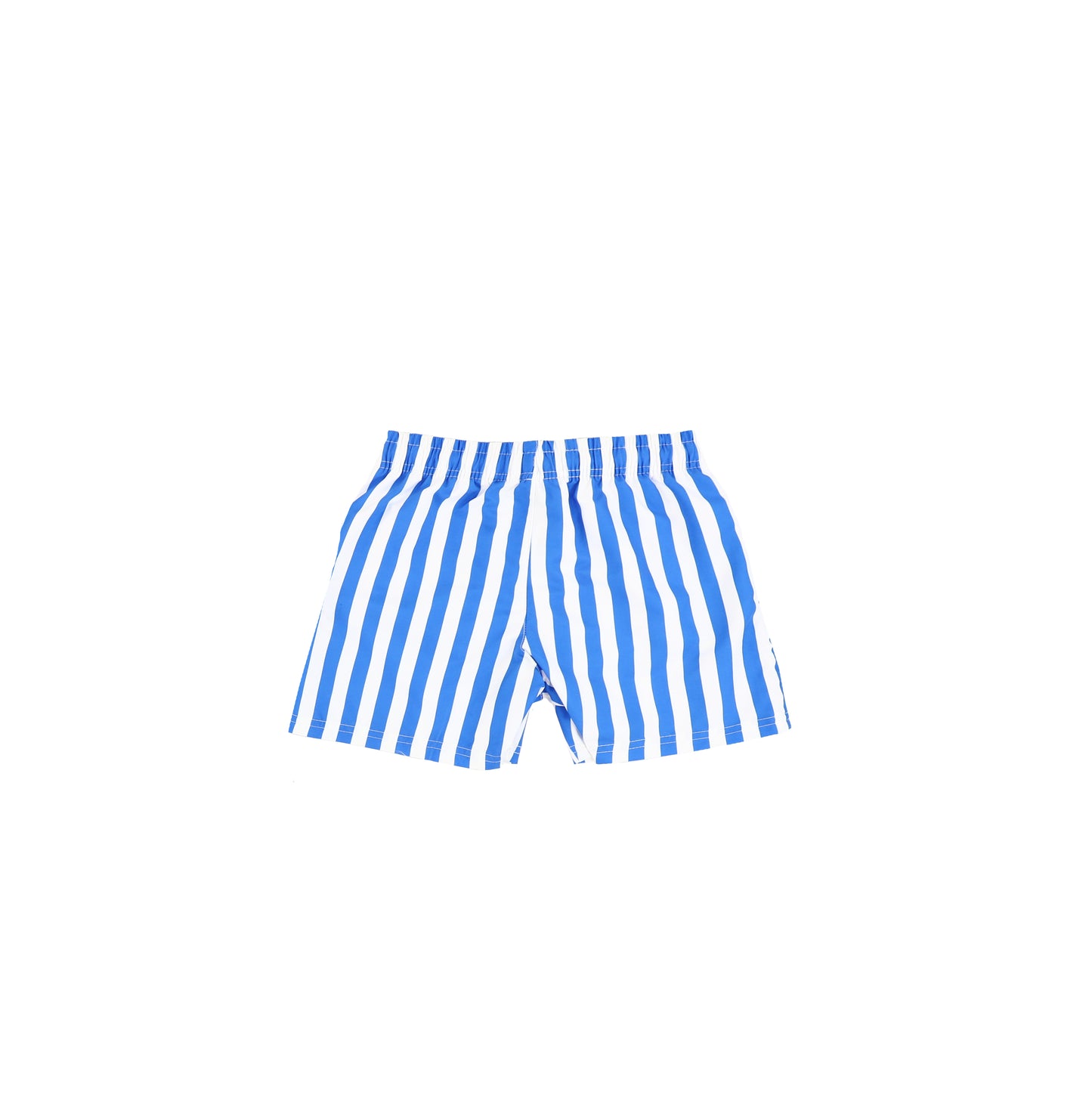 BLUE STRIPE SWIM SHORTS