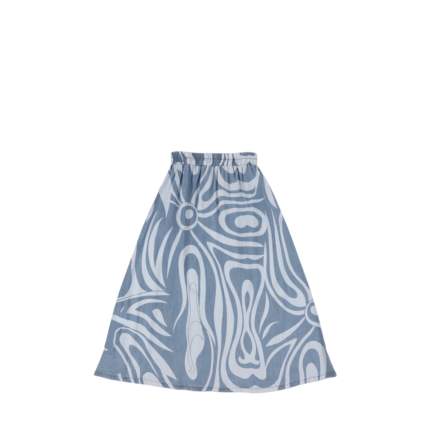 SWIRL MAXI SKIRT