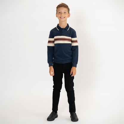 TEDDY STRIPE POLO