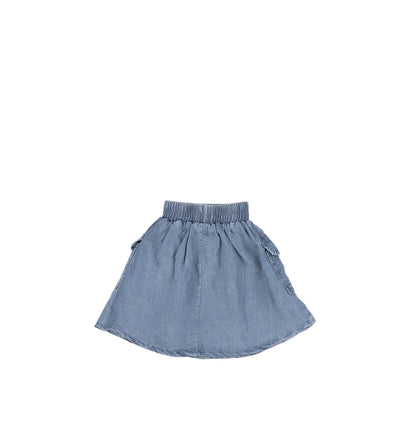 TENCEL POCKET SKIRT